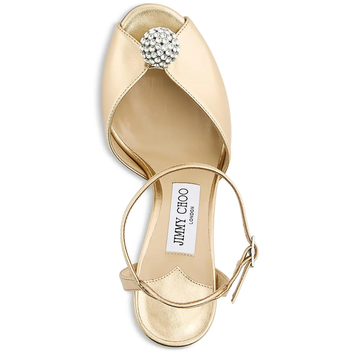 Jimmy Choo Womens Sacora 85 Faux Leather Dressy Heels