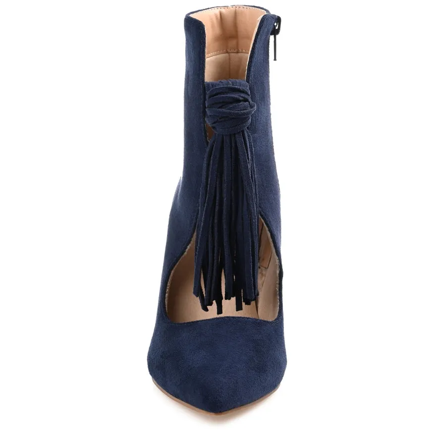 Journee Collection Women's Tru Comfort Foam™ Cameron Bootie Navy