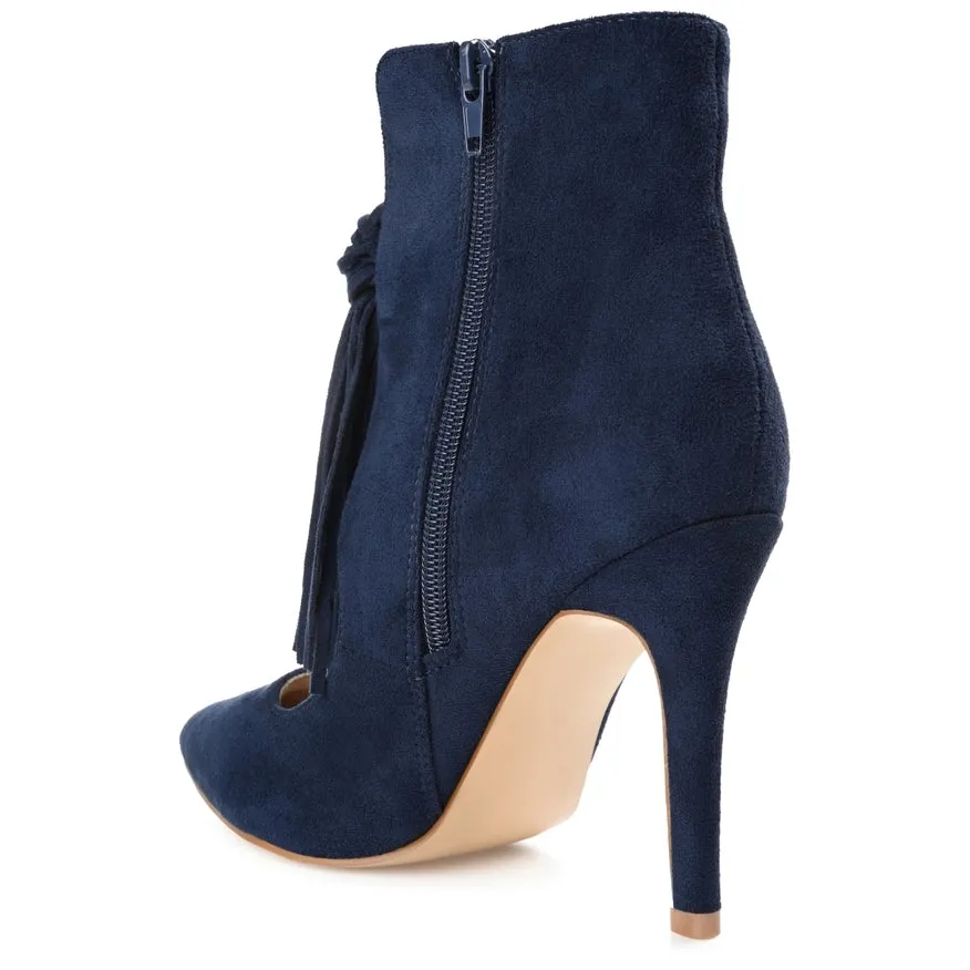 Journee Collection Women's Tru Comfort Foam™ Cameron Bootie Navy