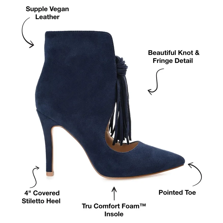 Journee Collection Women's Tru Comfort Foam™ Cameron Bootie Navy