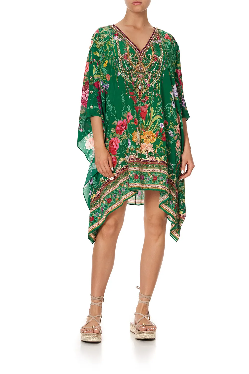 KAFTAN WITH BUTTON UP SLEEVES DIARIES FROM A VILLA