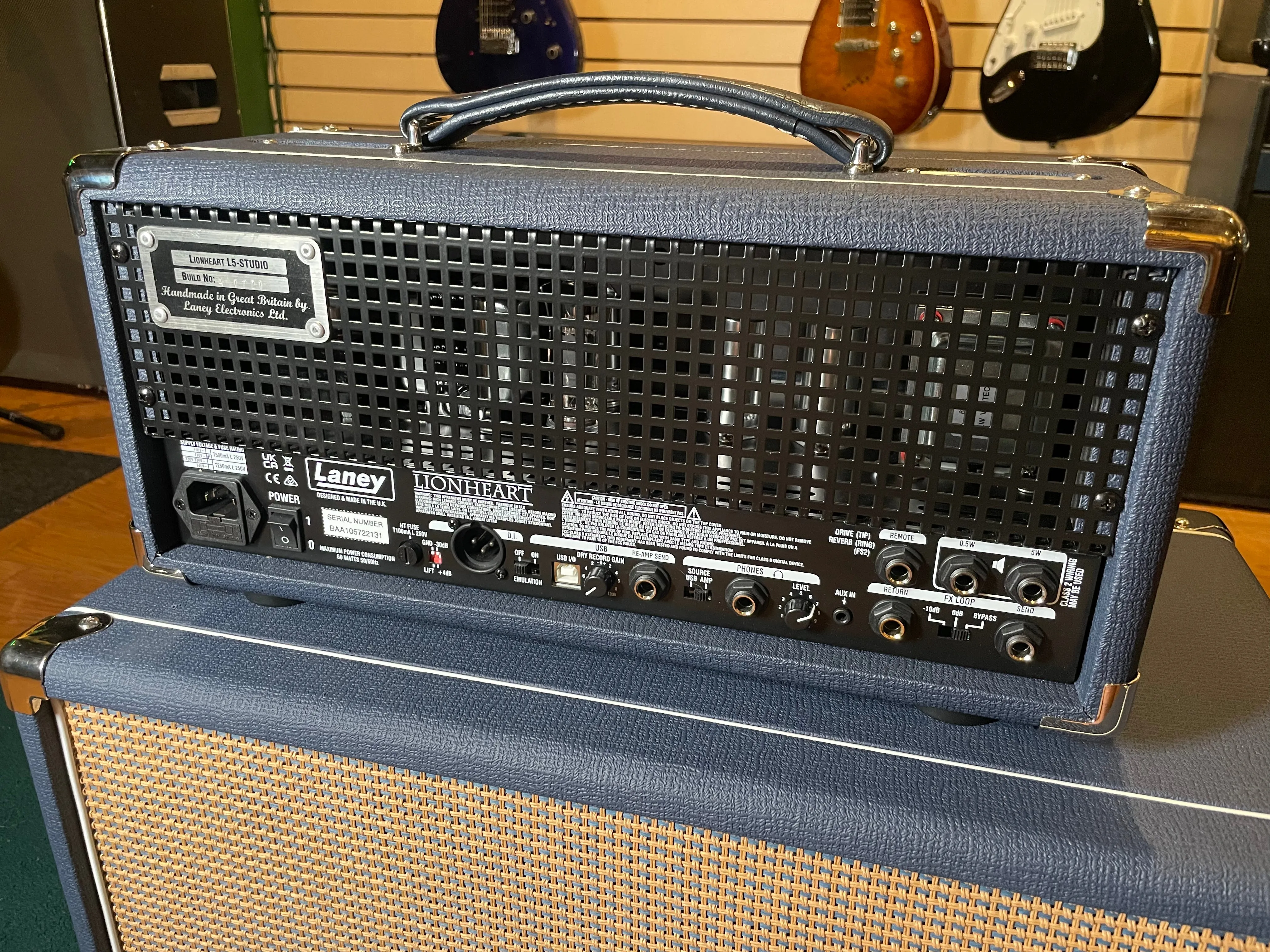 Laney Lionheart L-5 Studio Head   Cabinet Used