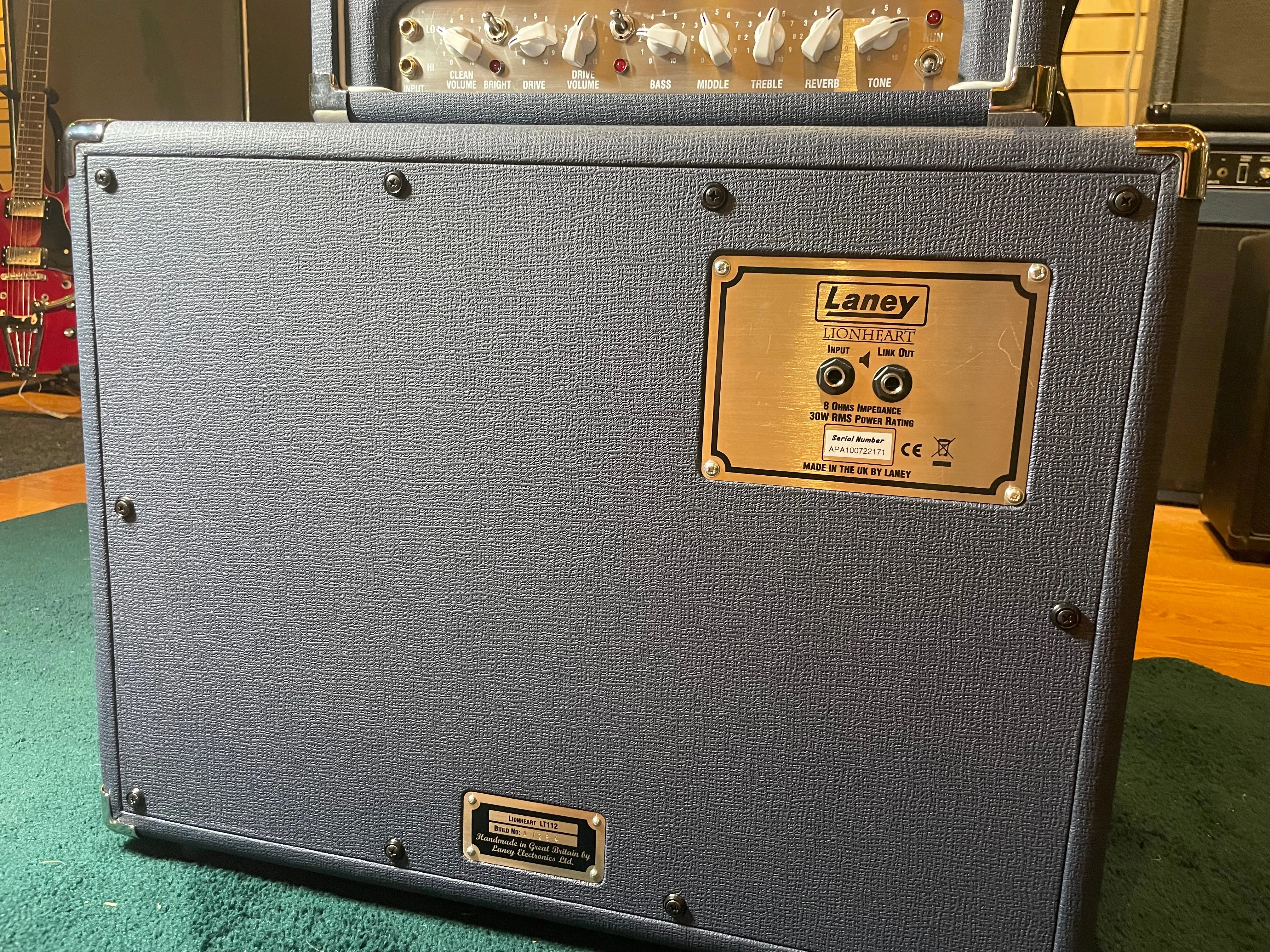 Laney Lionheart L-5 Studio Head   Cabinet Used