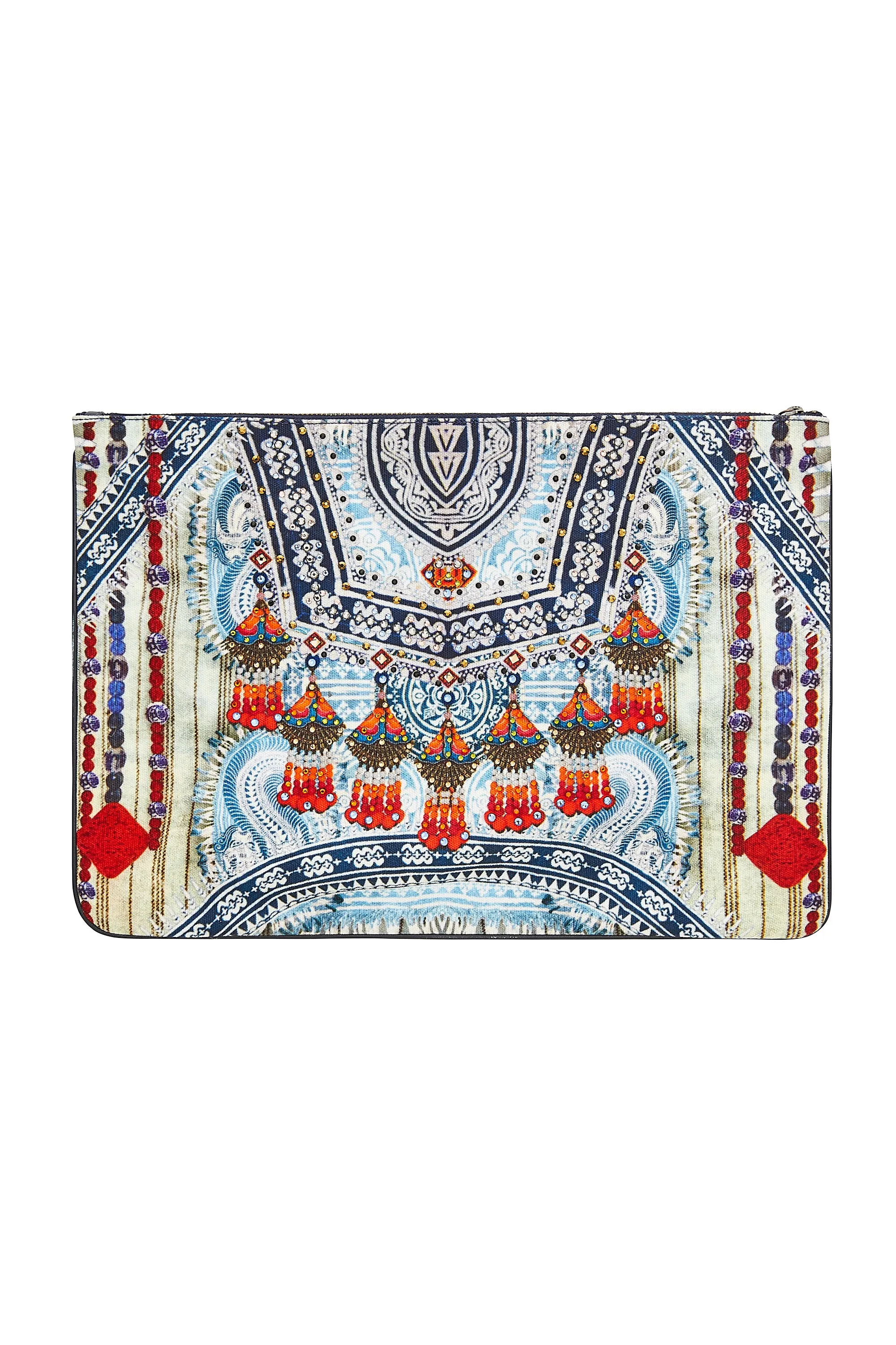 LARGE CANVAS CLUTCH TEACHER'S PET