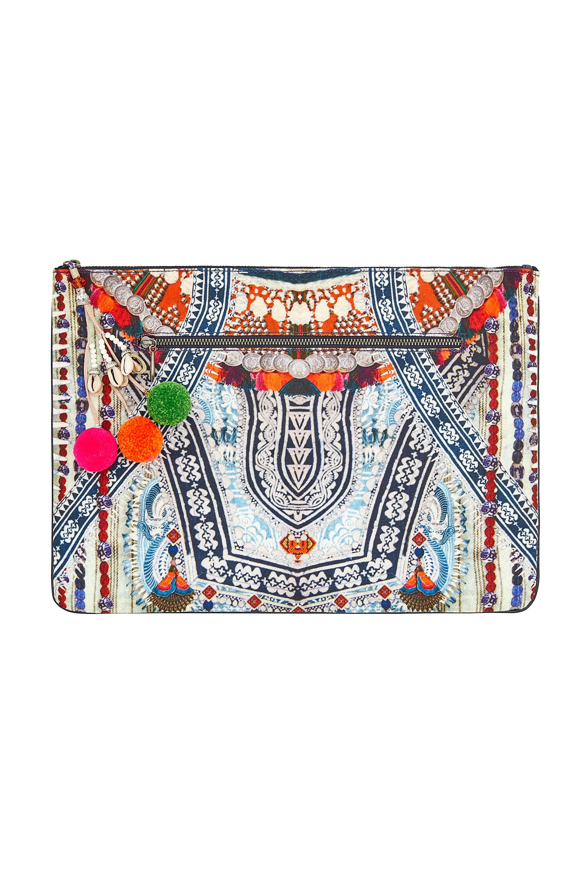 LARGE CANVAS CLUTCH TEACHER'S PET