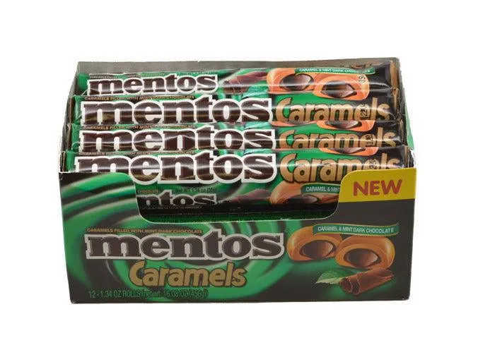 Mentos Caramels Mint Dark Chocolate