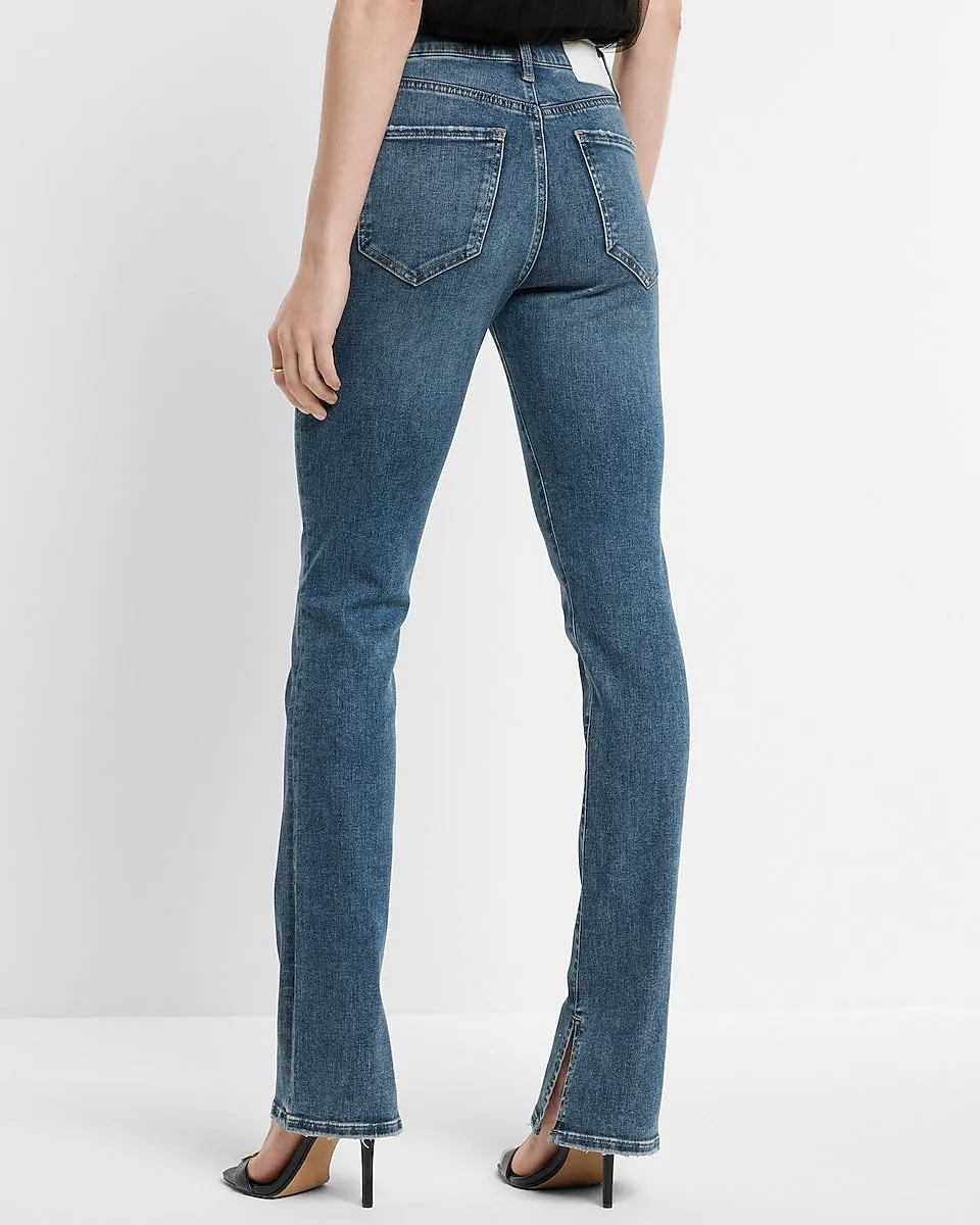 Mid Rise Dark Wash Skyscraper Jeans in Dark Wash