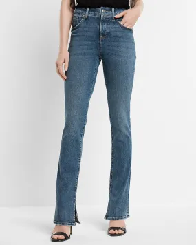 Mid Rise Dark Wash Skyscraper Jeans in Dark Wash