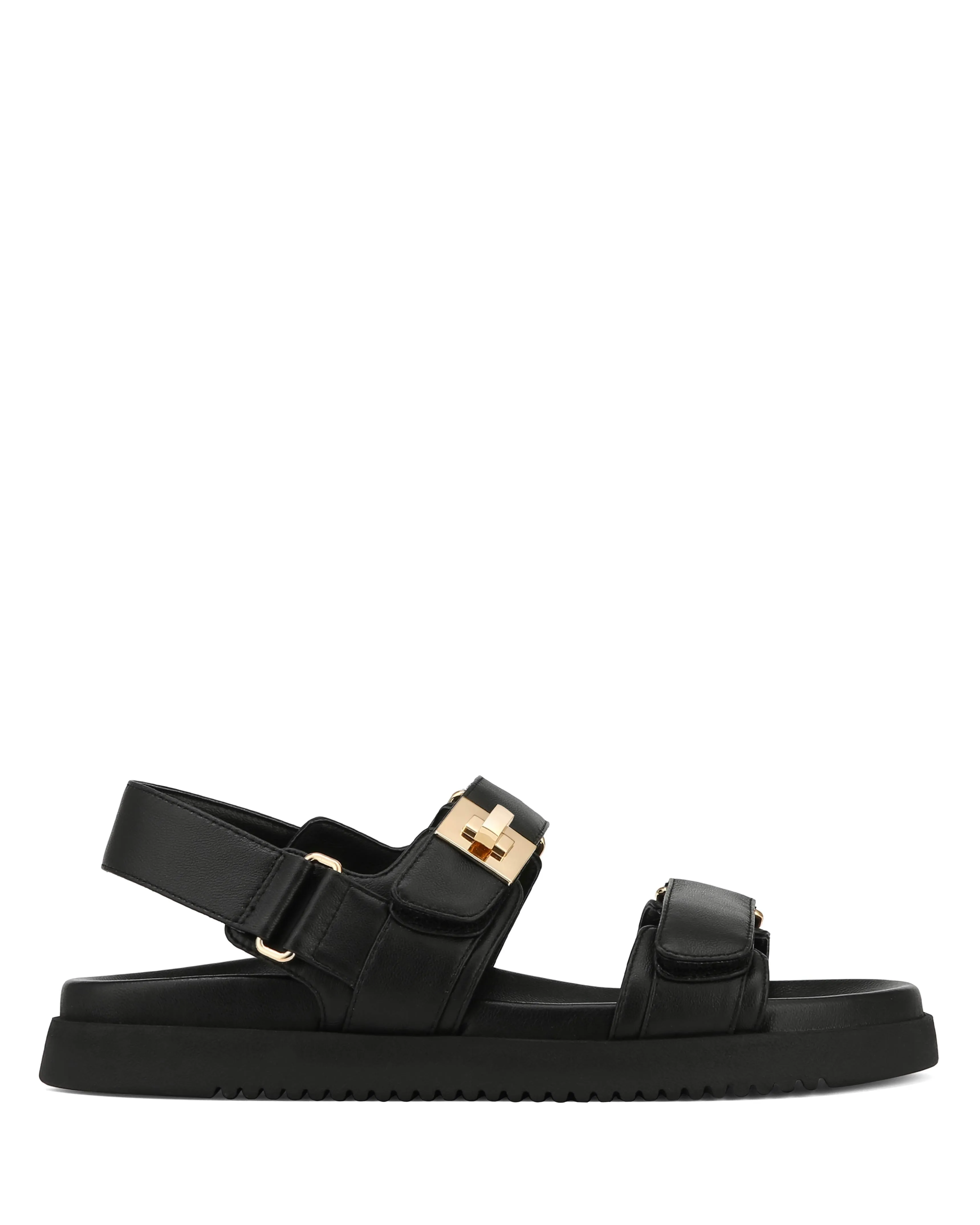 Mona Sheep Leather Black