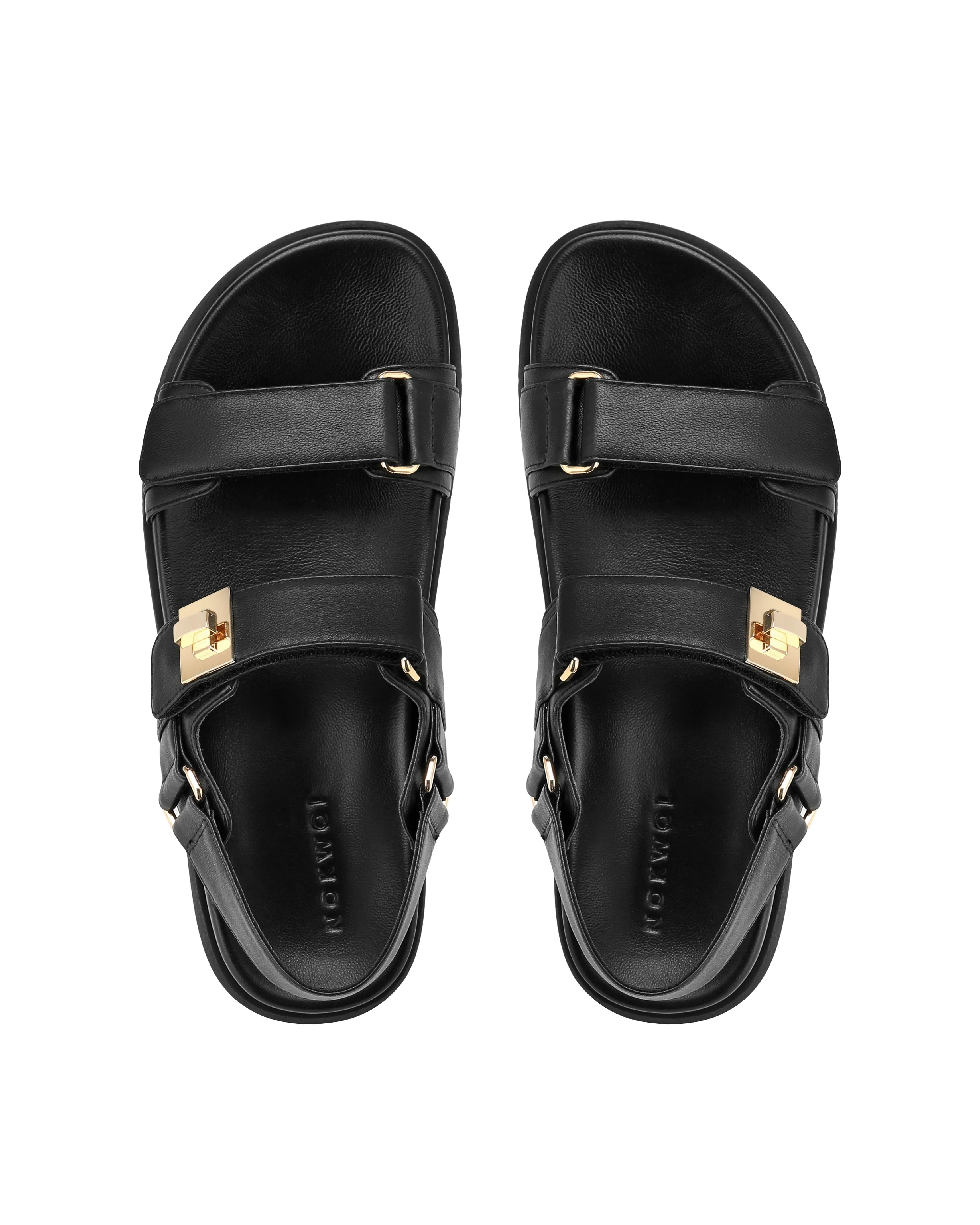 Mona Sheep Leather Black