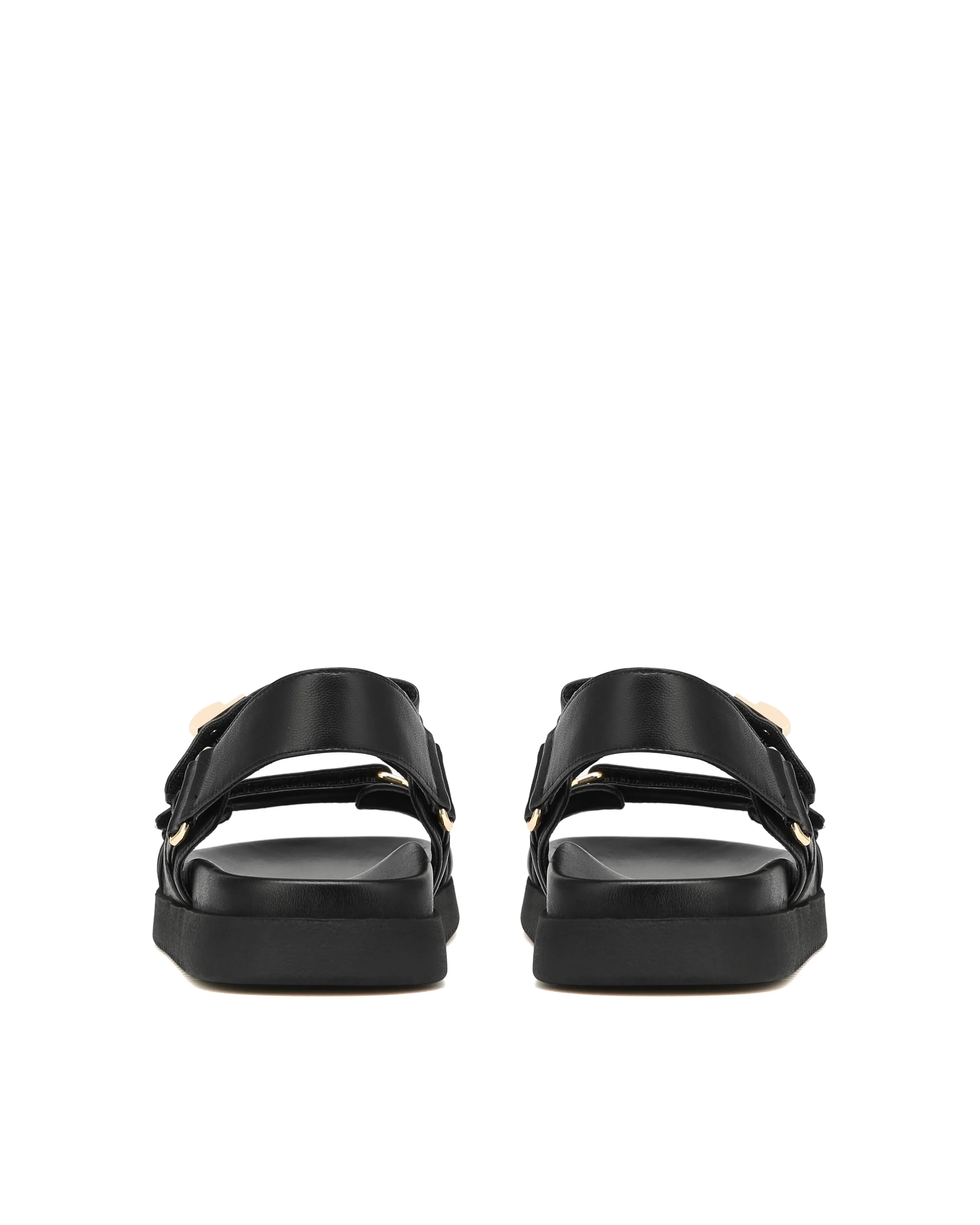 Mona Sheep Leather Black