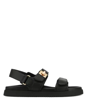 Mona Sheep Leather Black