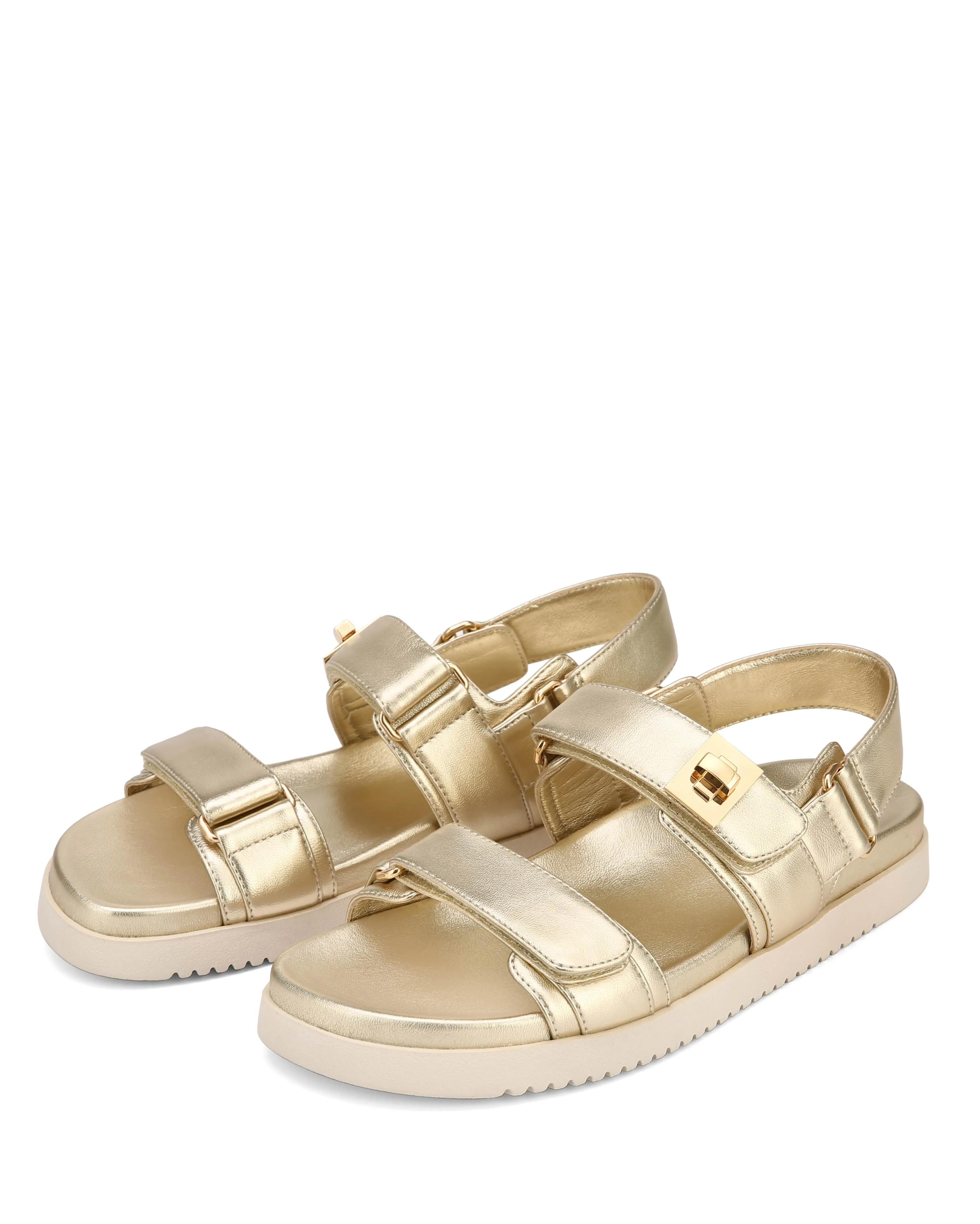 Mona Sheep Leather Gold