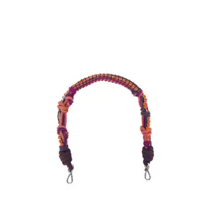 My Bob Patmos Strap With Rhinestones in Pink/Brown