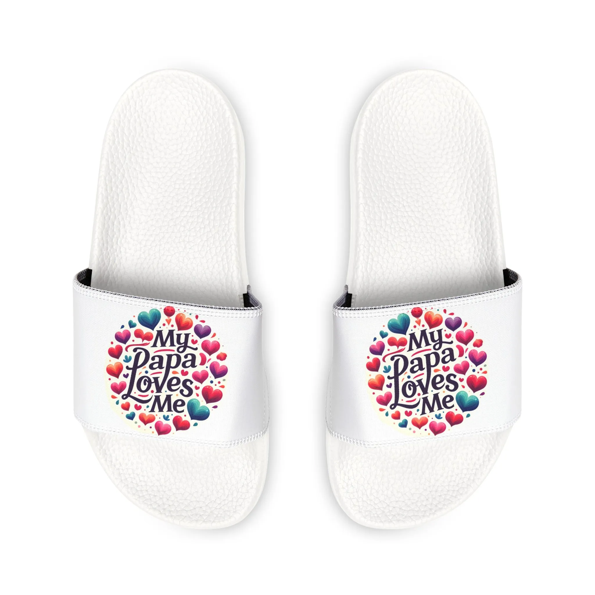 My Papa Loves Me Slide Sandals