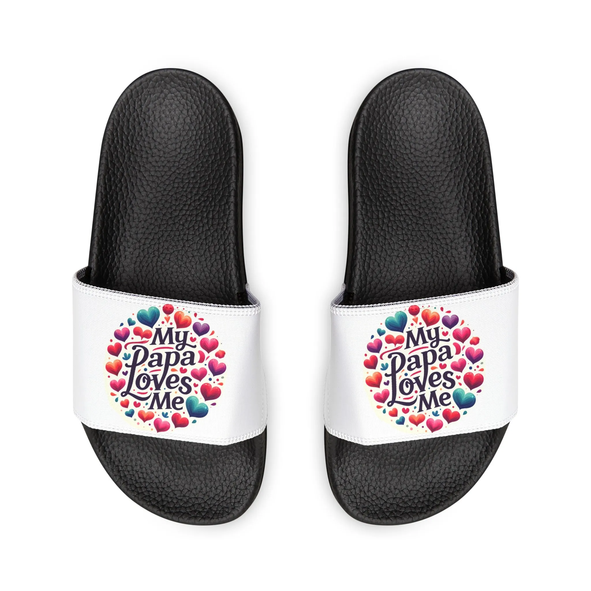My Papa Loves Me Slide Sandals