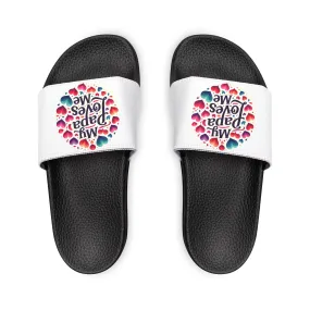My Papa Loves Me Slide Sandals