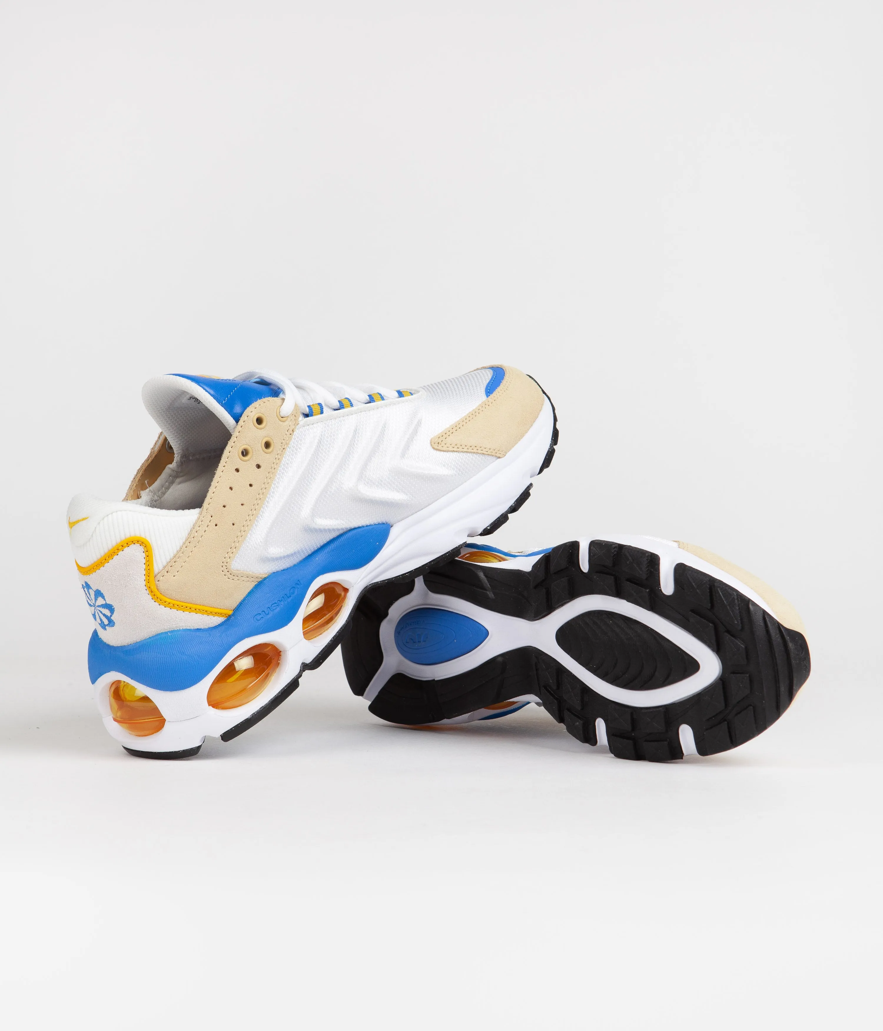 Nike Air Max TW SE Shoes - Summit White / Safety Orange - Sesame