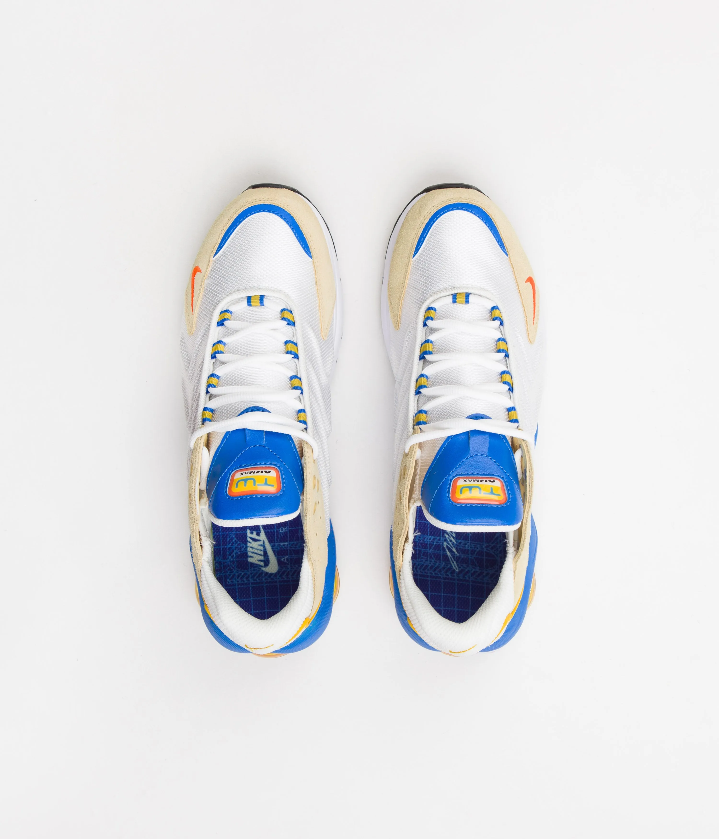 Nike Air Max TW SE Shoes - Summit White / Safety Orange - Sesame