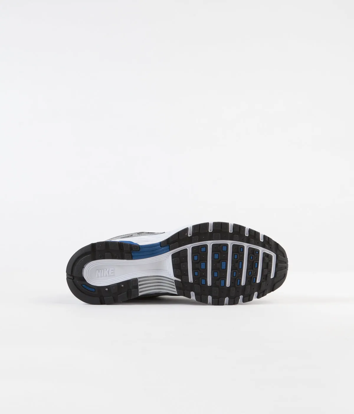 Nike P-6000 Shoes - Metallic Silver / Team Royal - White - Black
