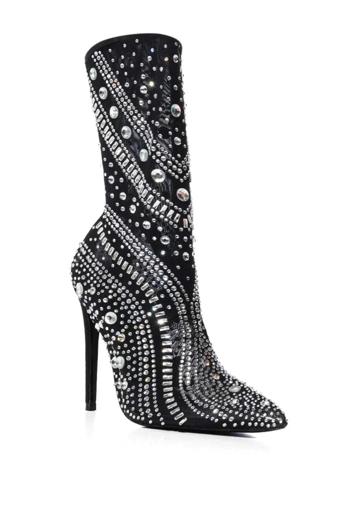 OPRY-BLACK STILETTO BOOTIE