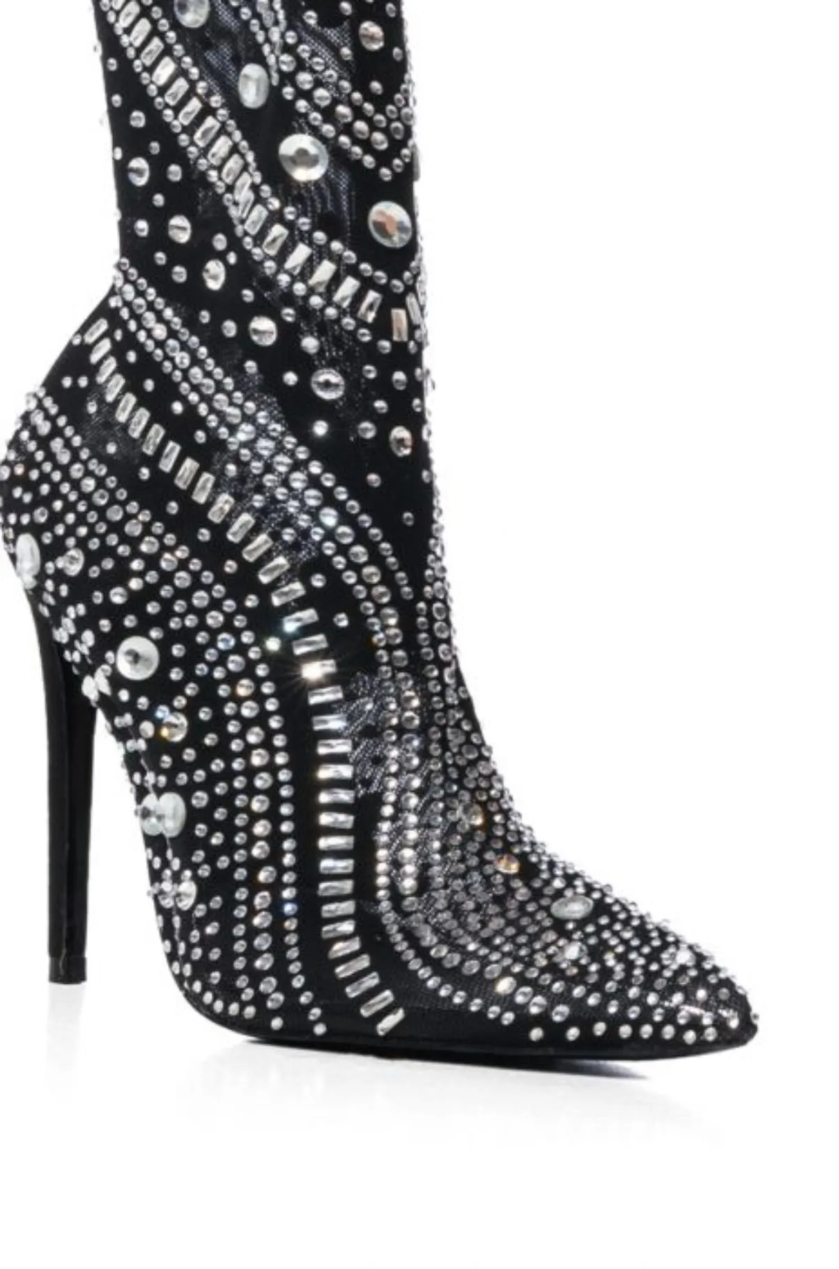 OPRY-BLACK STILETTO BOOTIE