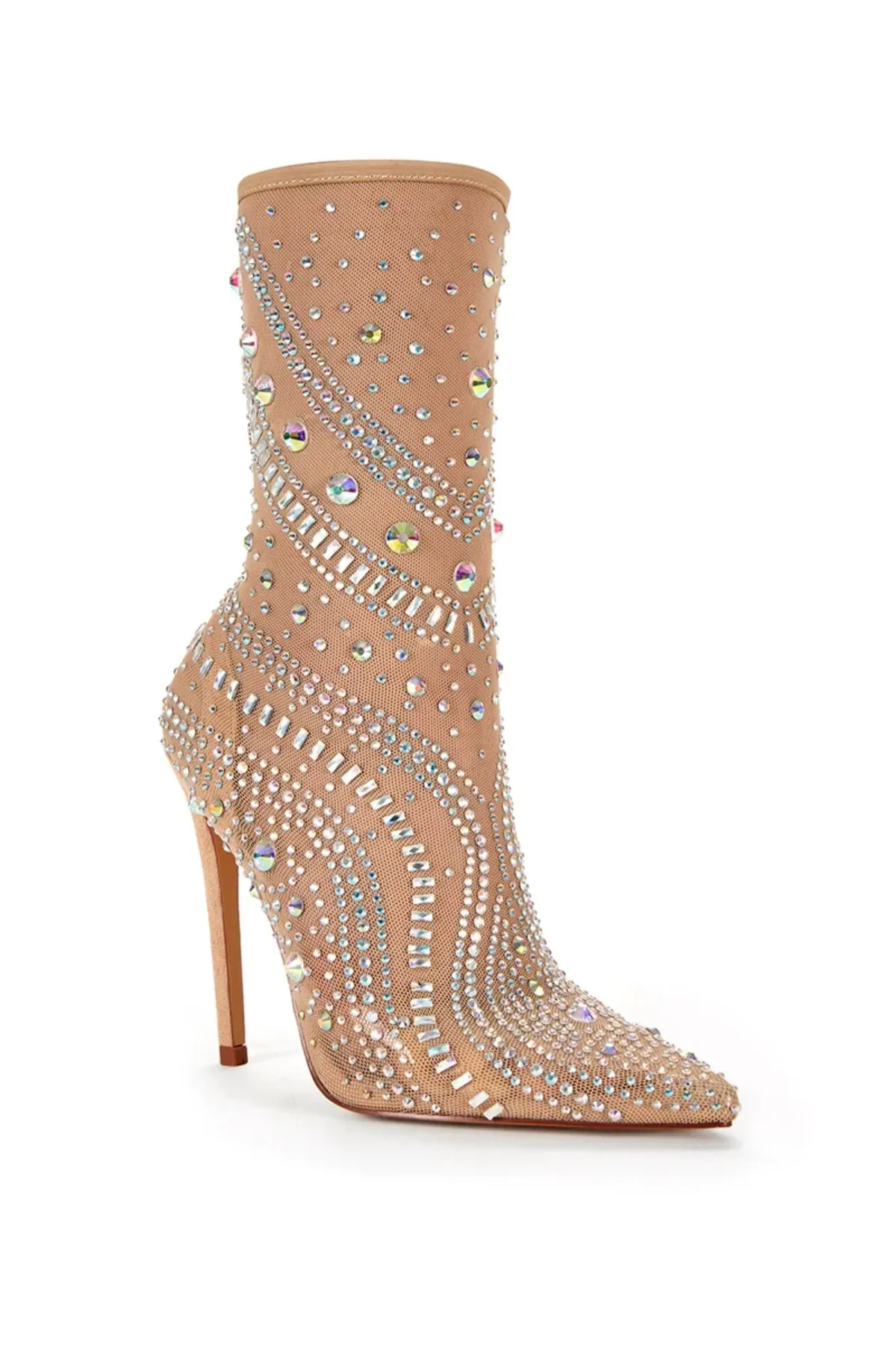 OPRY-NUDE STILETTO BOOTIE