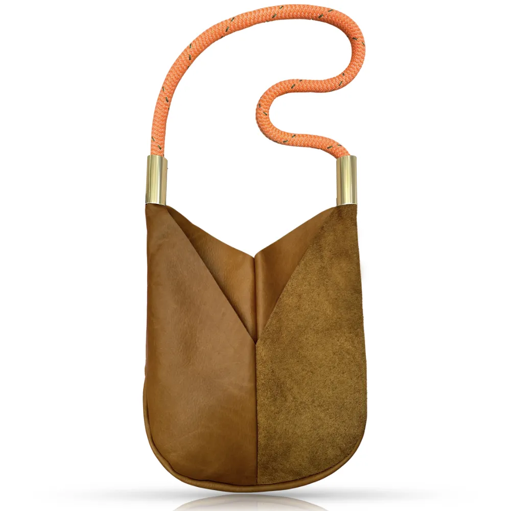 Original Wildwood Bag | Large Crossbody in Beach Nut Leather
