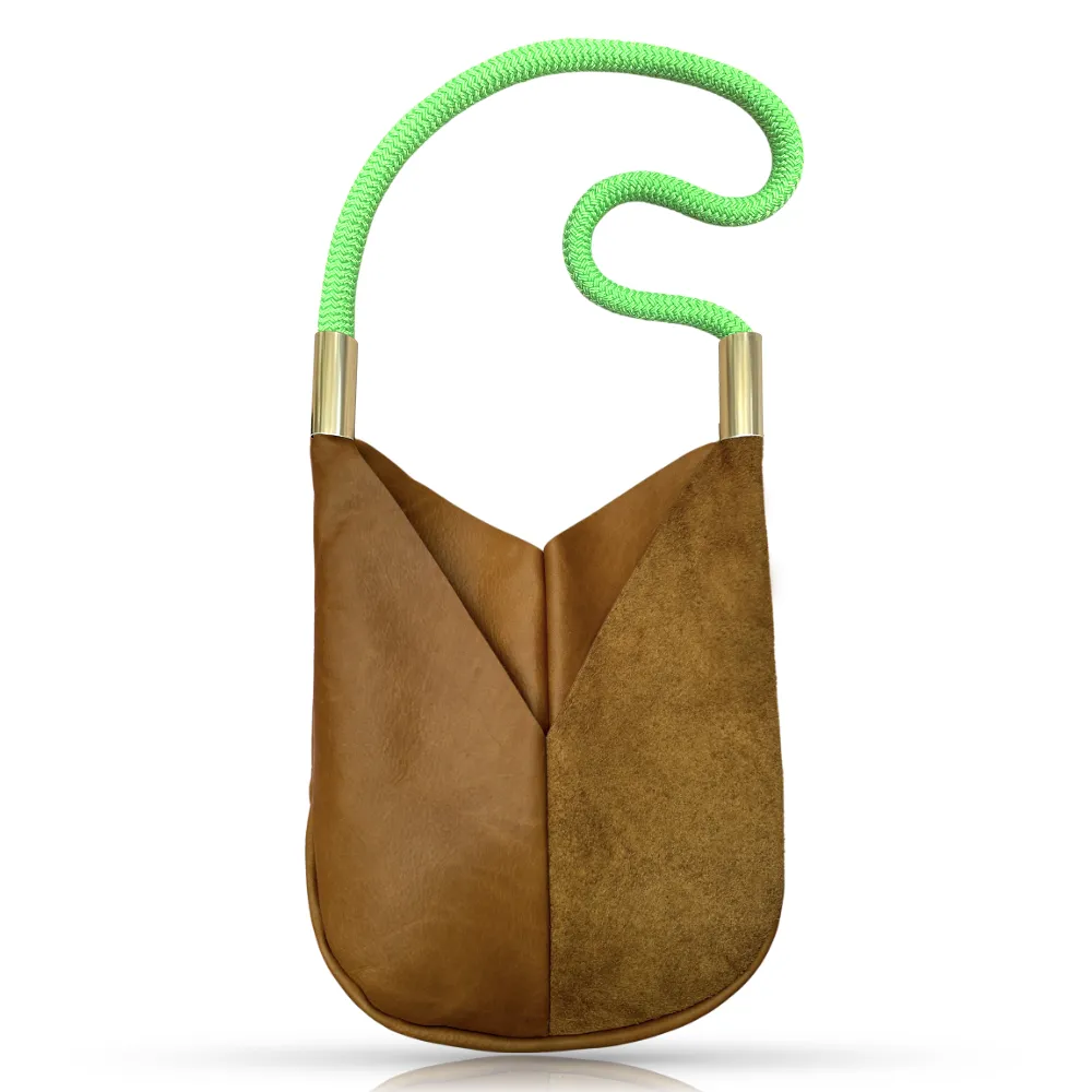 Original Wildwood Bag | Large Crossbody in Beach Nut Leather