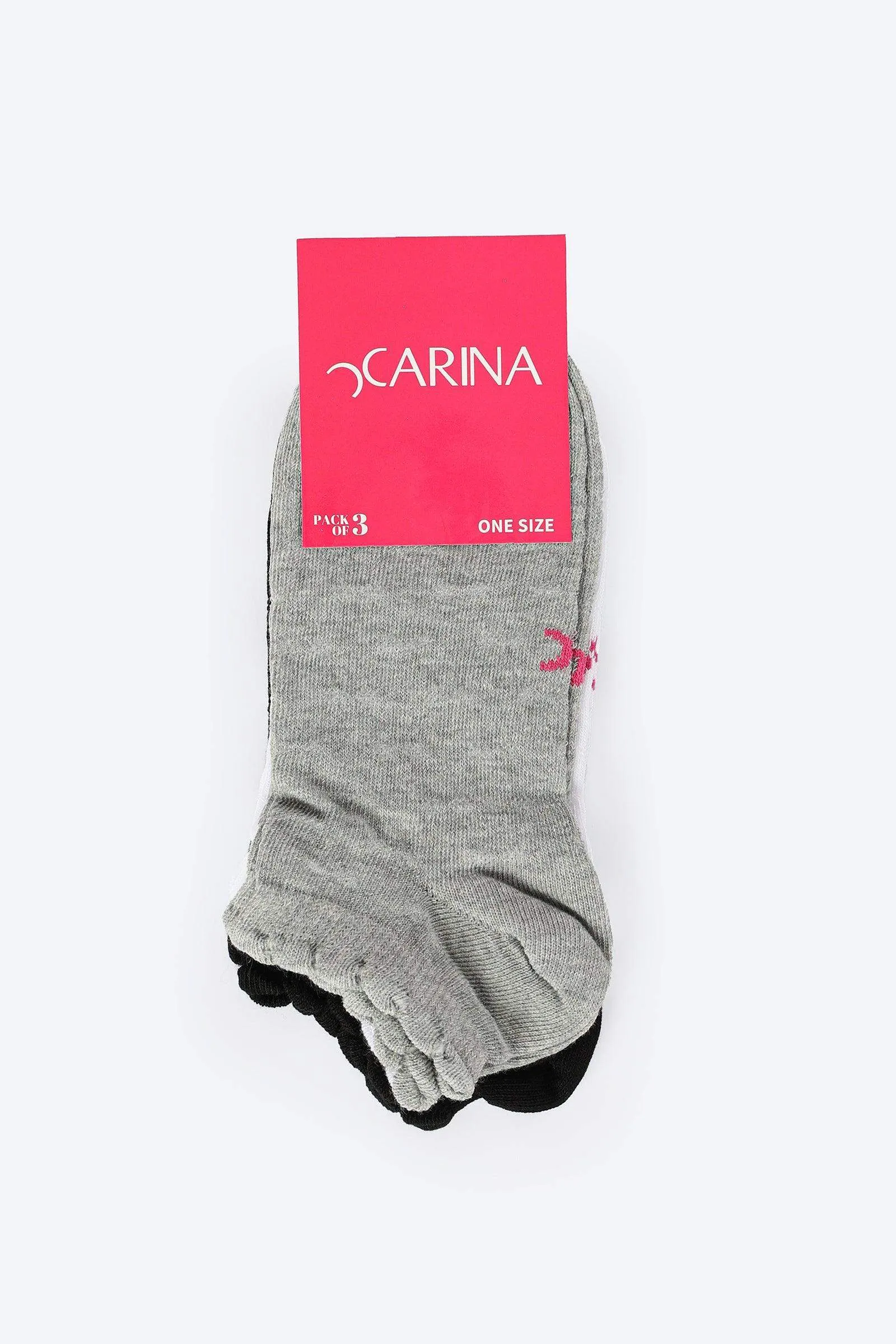 Pack of 3 Cotton Socks