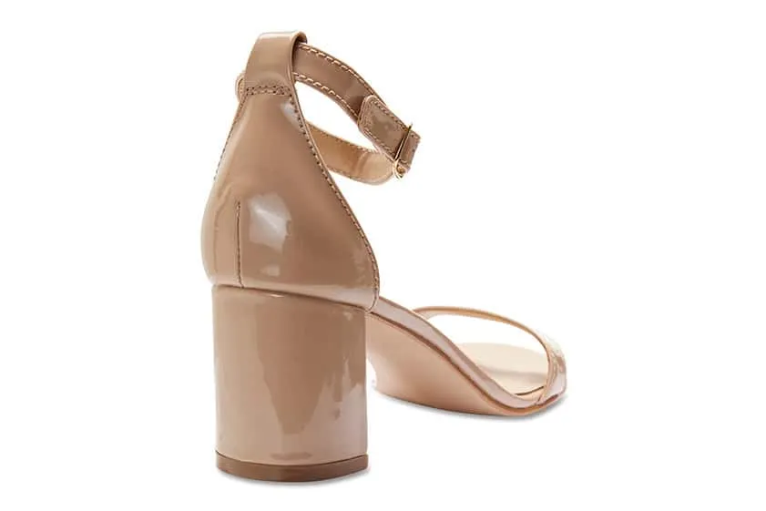 Parade Heel in Nude Patent