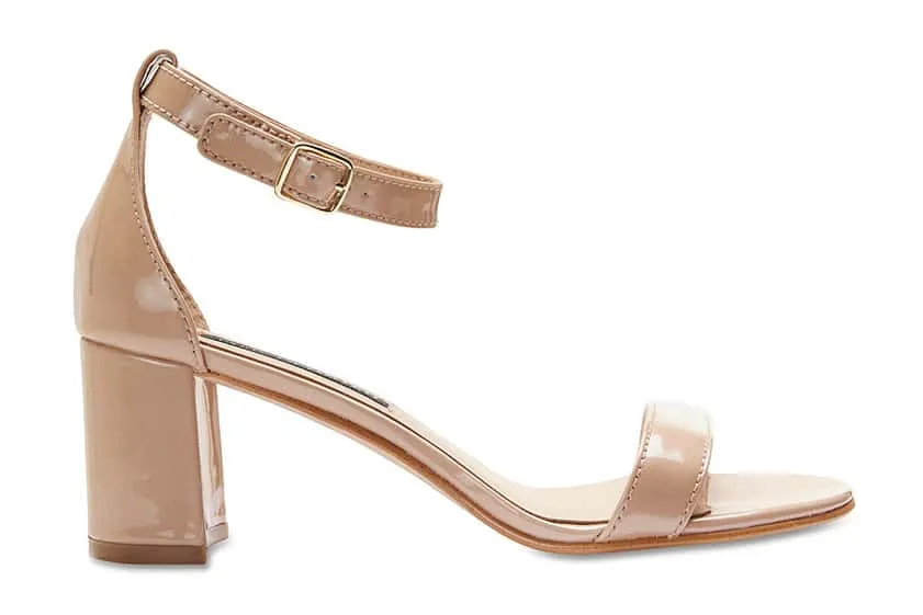 Parade Heel in Nude Patent