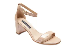 Parade Heel in Nude Patent
