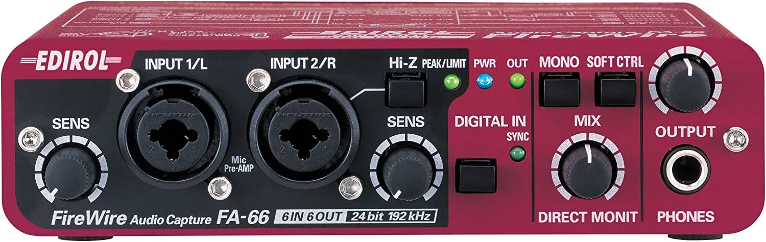 RolandFA-66 FireWire Audio Interface