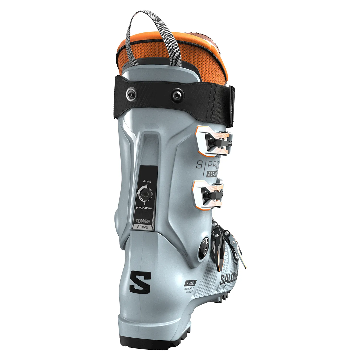 Salomon Men's S/Pro Alpha 120 GW Ski Boot 2025 Arona/Black/Orange Tiger