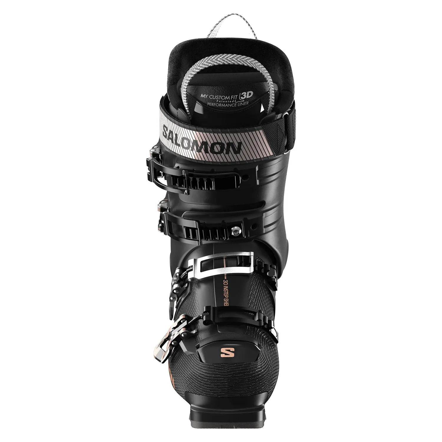 Salomon Women's S/Pro Alpha 90 GW Ski Boot 2025 Black/Rose Gold Metallic