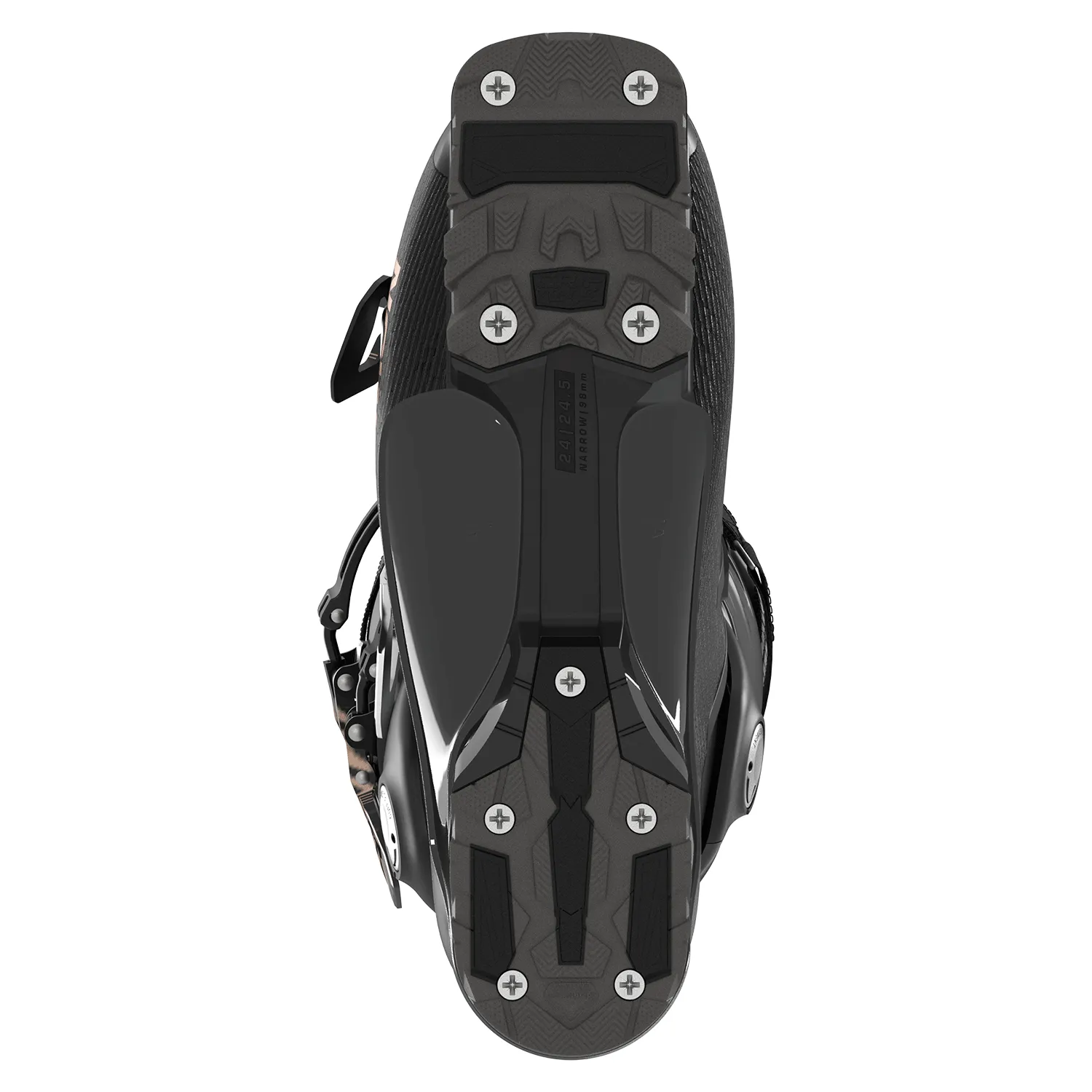 Salomon Women's S/Pro Alpha 90 GW Ski Boot 2025 Black/Rose Gold Metallic