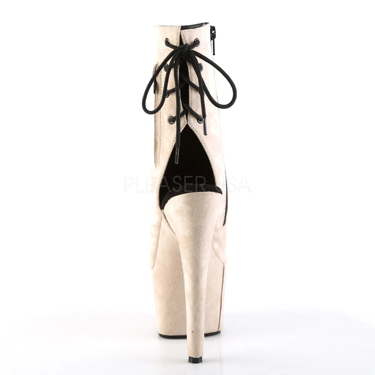 Sexy and Know It Beige Faux Suede Boots