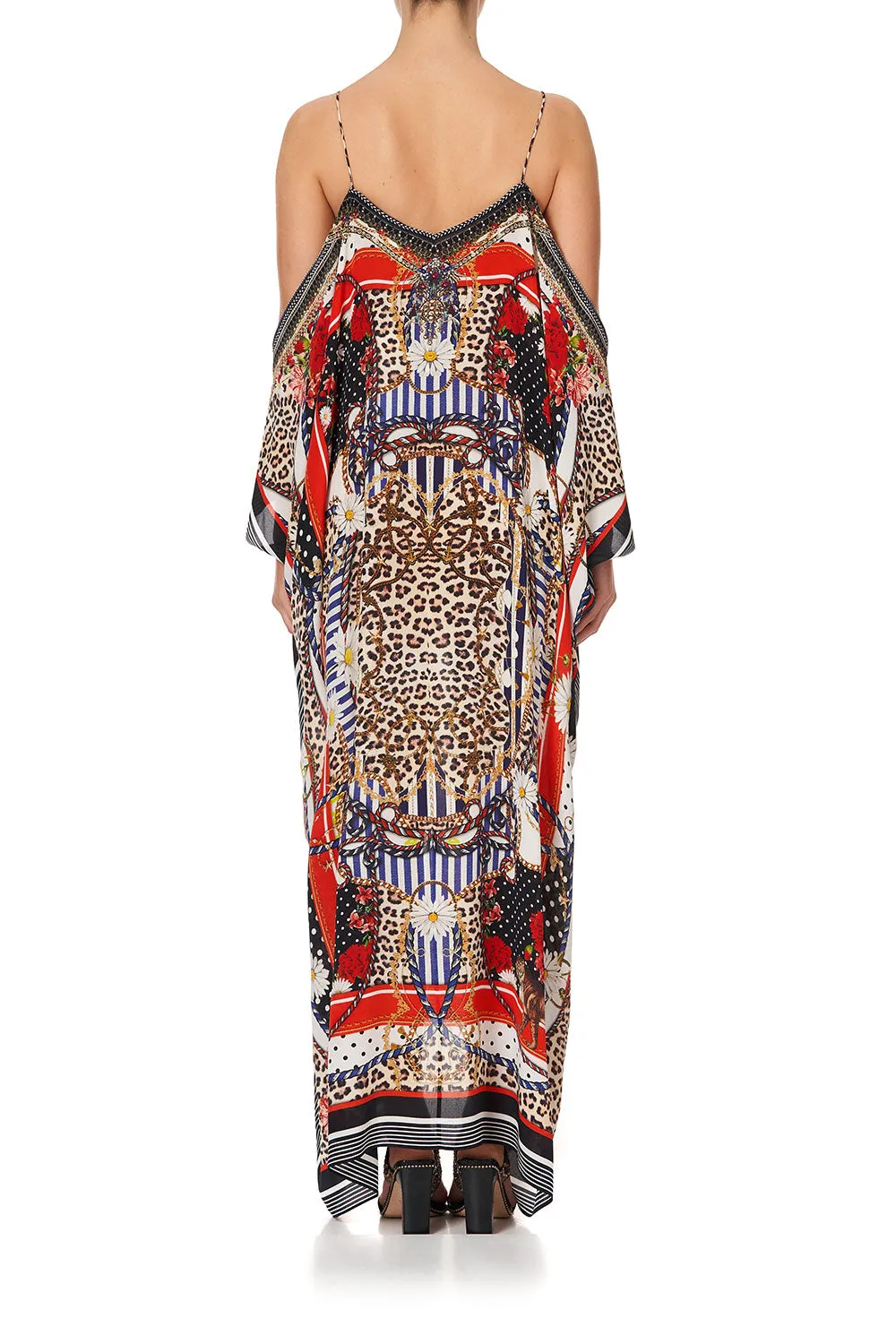 SHOESTRING STRAP KAFTAN DEAR BRIGITTE