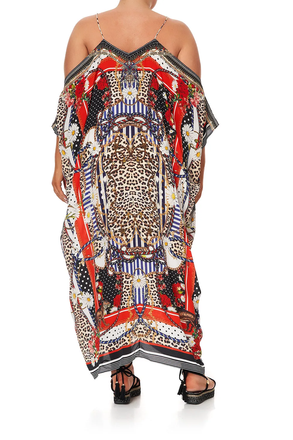 SHOESTRING STRAP KAFTAN DEAR BRIGITTE