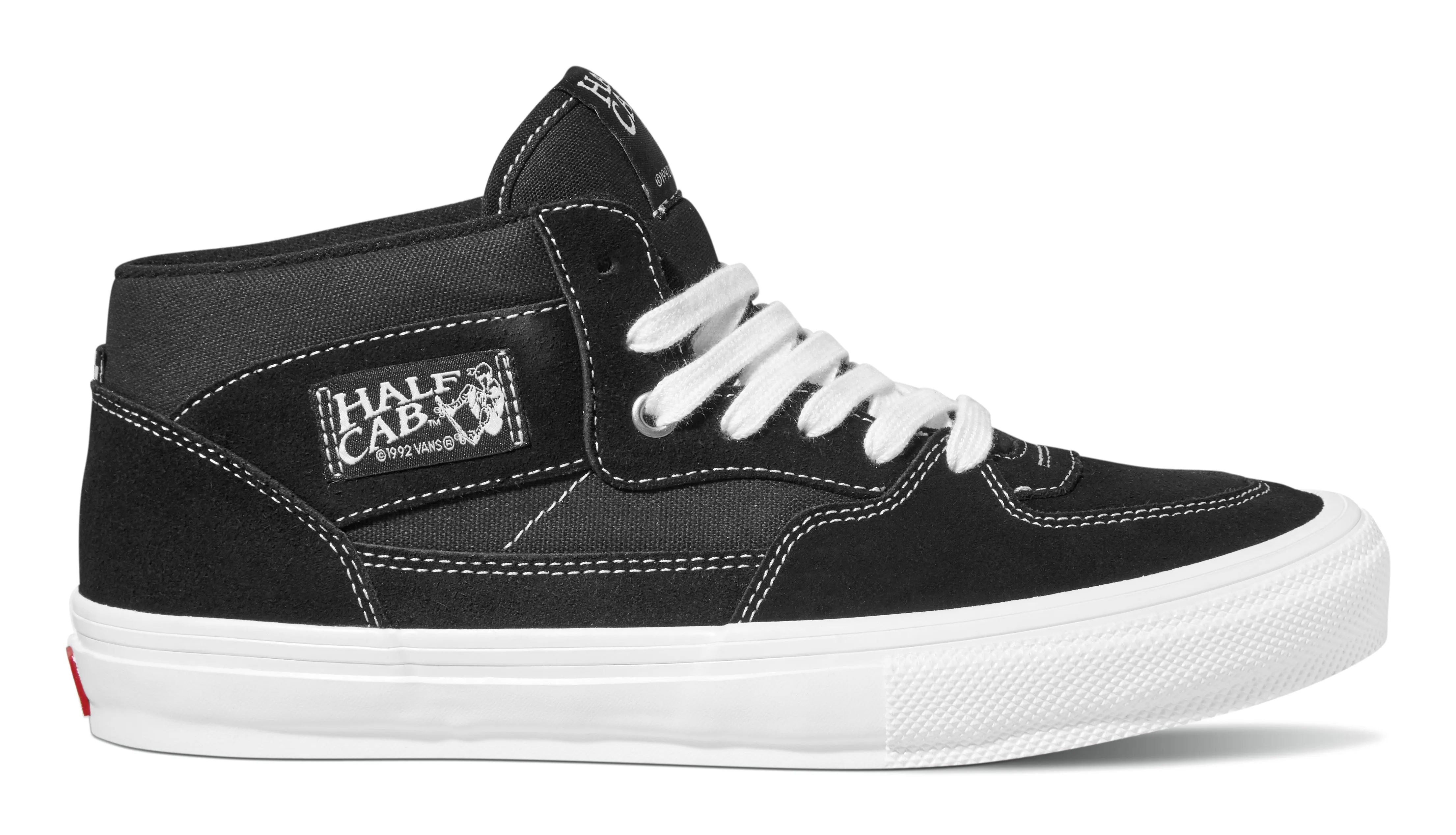 Skate Half Cab | Black/White
