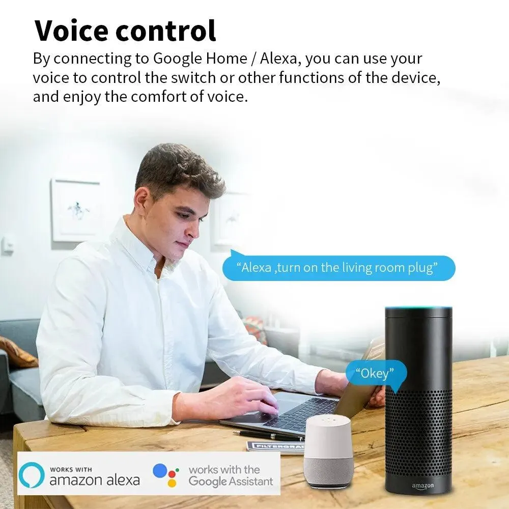 Smart Zigbee Plug: Energy Monitoring & Voice Control for Smart Homes