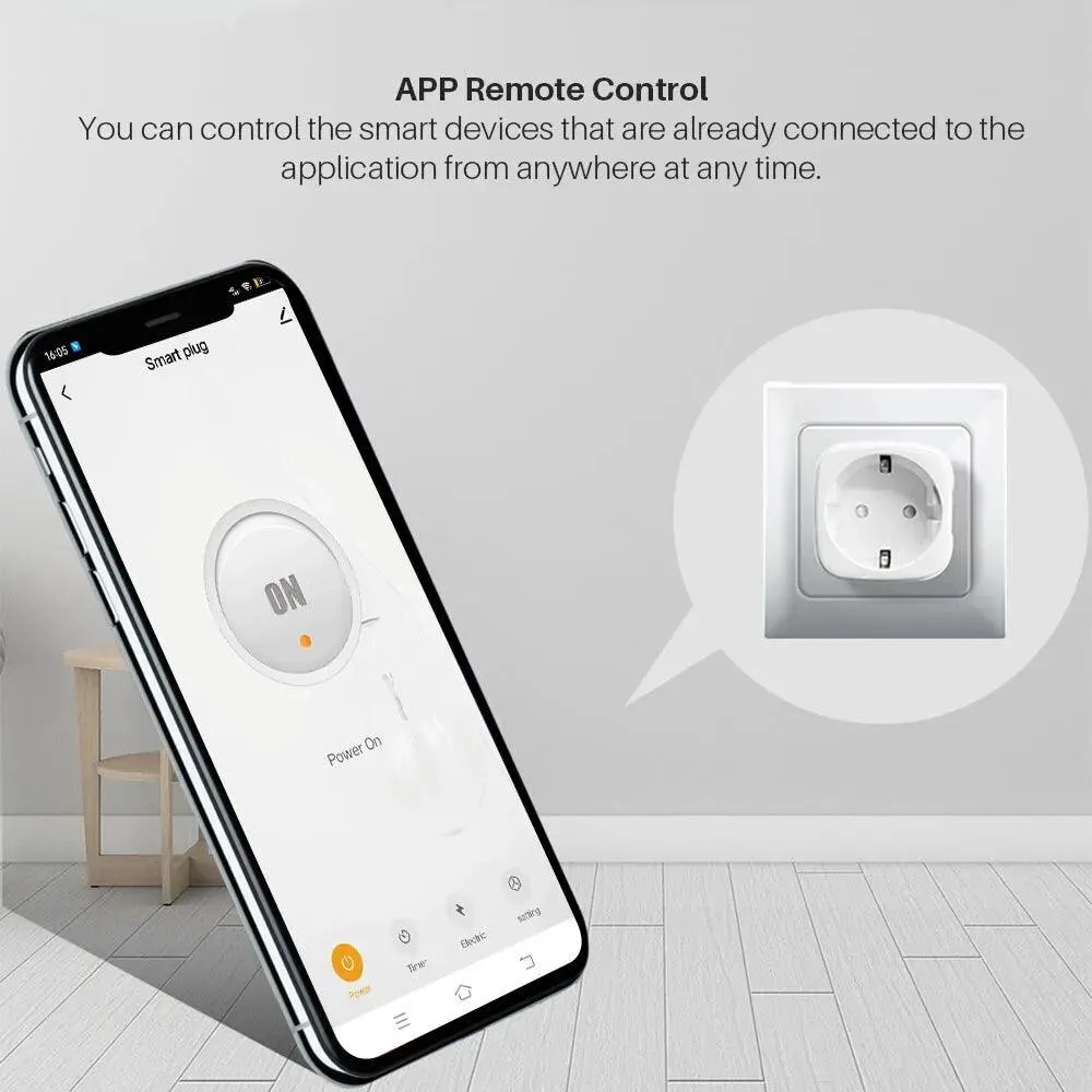 Smart Zigbee Plug: Energy Monitoring & Voice Control for Smart Homes