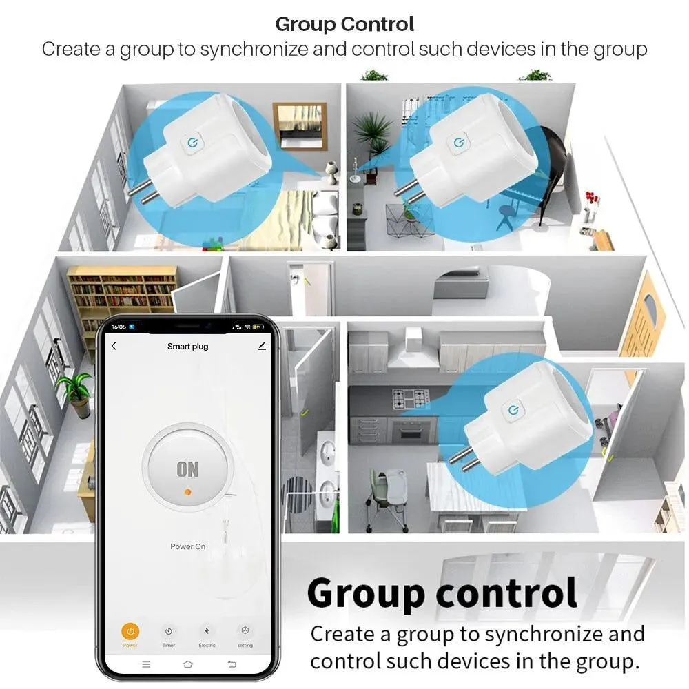 Smart Zigbee Plug: Energy Monitoring & Voice Control for Smart Homes