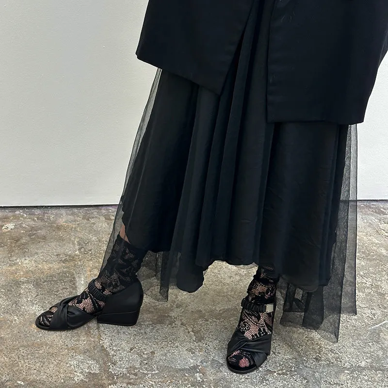 SS24 JACKIE Smoke | Leather Sandals