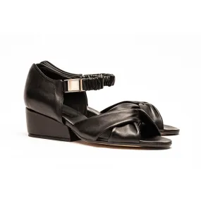 SS24 JACKIE Smoke | Leather Sandals