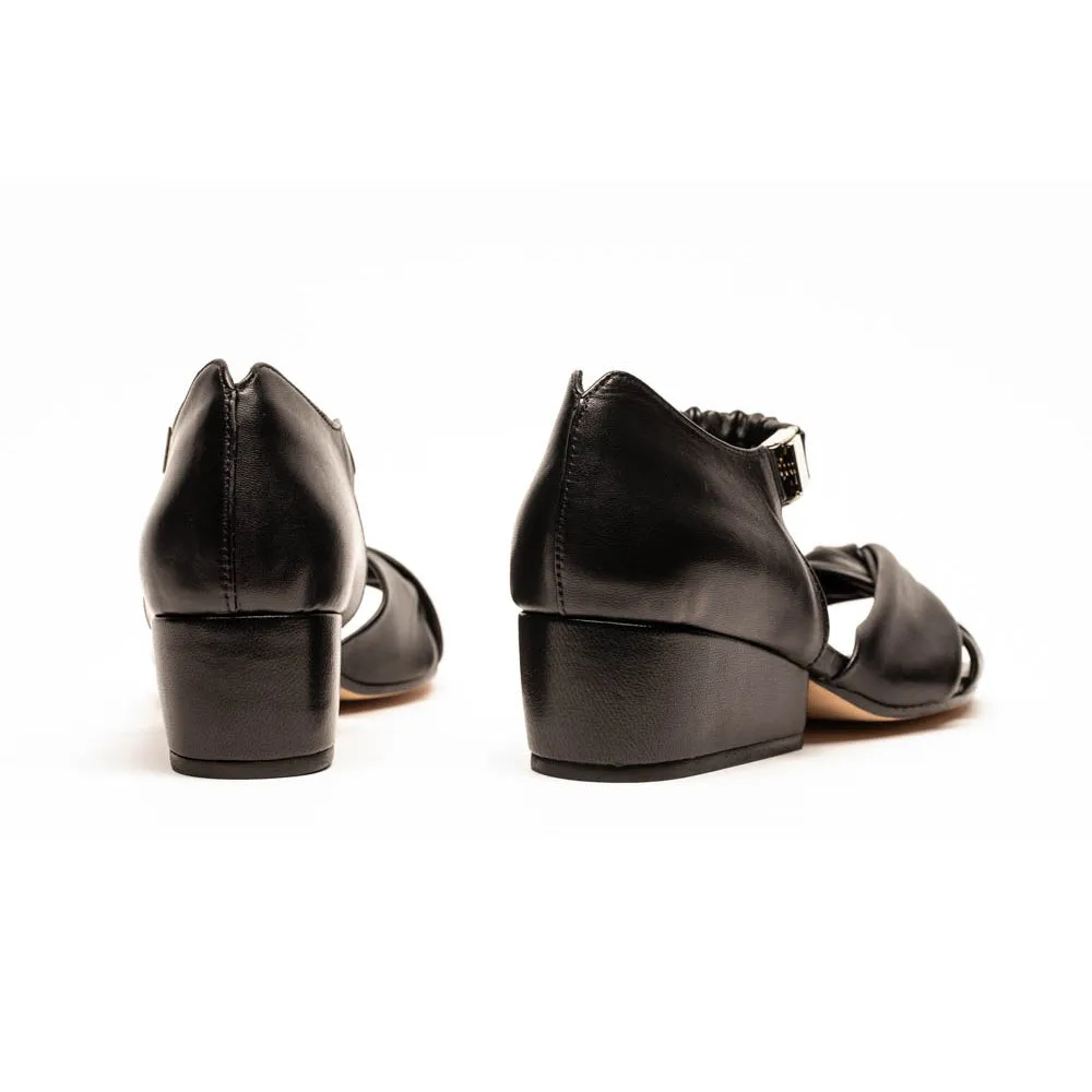 SS24 JACKIE Smoke | Leather Sandals