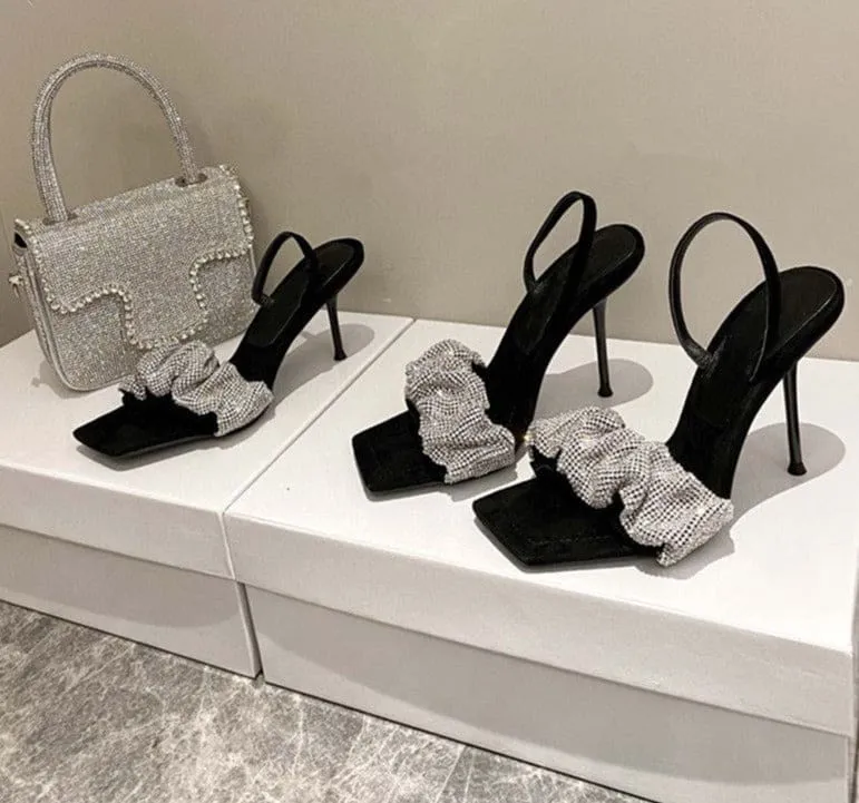 Star Style Luxury Rhinestones Elegant Stiletto High Heels