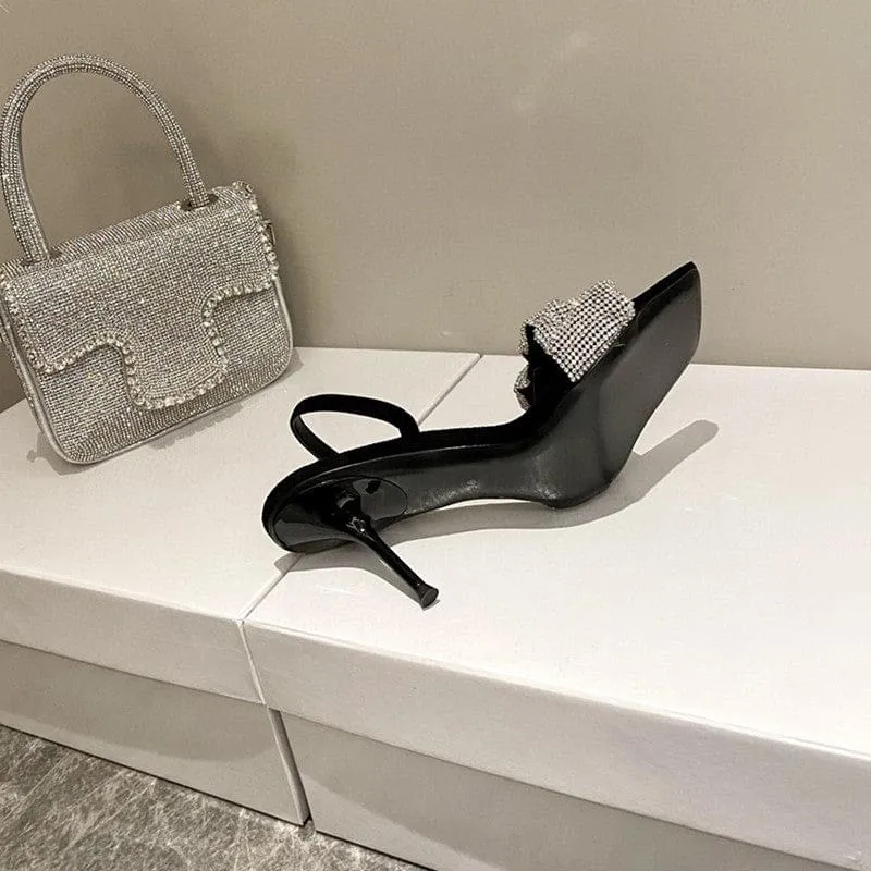 Star Style Luxury Rhinestones Elegant Stiletto High Heels