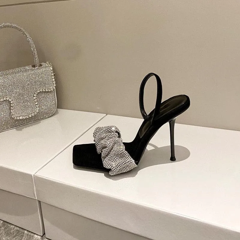 Star Style Luxury Rhinestones Elegant Stiletto High Heels